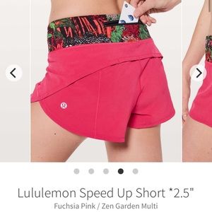 Lululemon Speed Up Short 2.5”